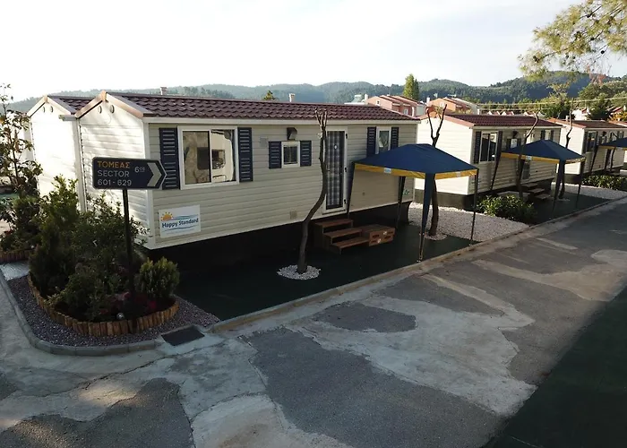 Happy Camp Mobile Homes In Castello & Summer Kamp alanı Neos Marmaras